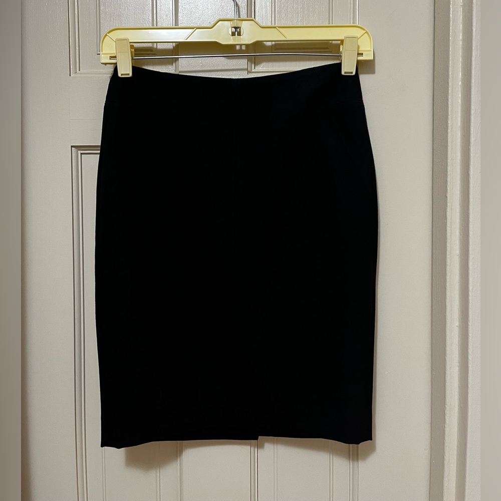 LOFT Classic Black Petite Pencil Skirt